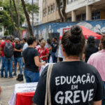 Educacao em greve em BH