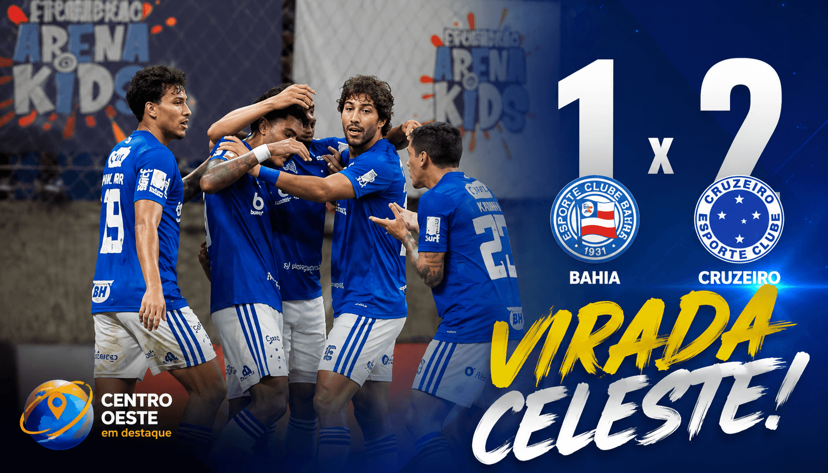 Cruzeiro 2 x 1 Bahia brasileirao 2026